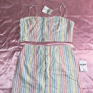 Two Piece Multi-Colored Set